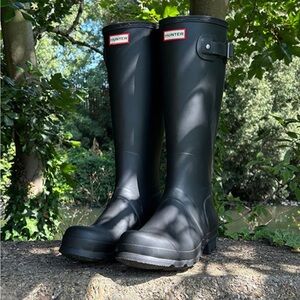 Hunter Big Kids Classic Original Tall Rain Boots US 5G/4B / EU 36 / UK 3